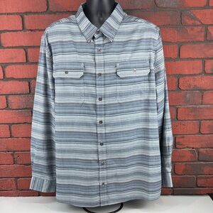 Swiss Tech‎ Striped Button-Down Shirt – Men's 2XL – NWT